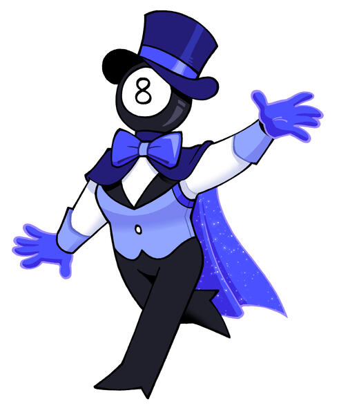 Cel-shaded full-body; $45