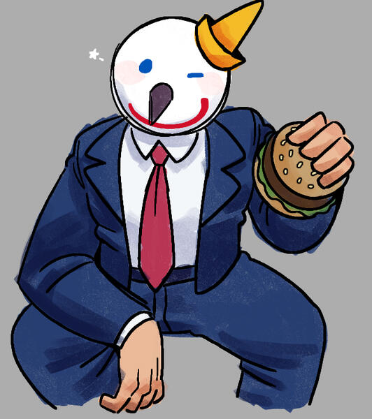 Colored sketch half-body, shaded; $40