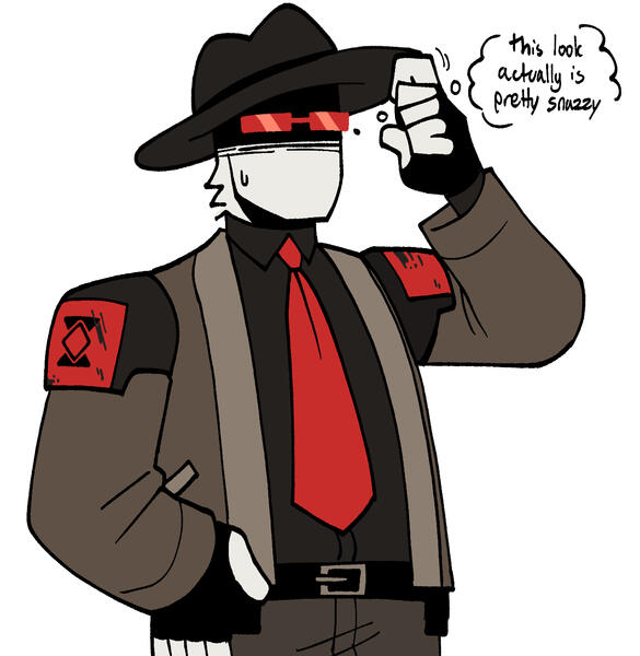 Line and color half-body; $30